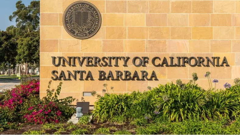 University of California Santa Barbara campus entrance sign